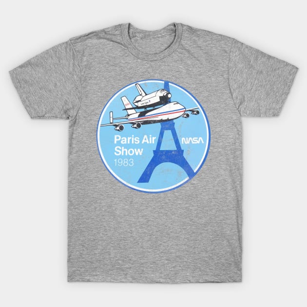 Paris Air Show 1983 - 80s Aesthetic T-Shirt by CultOfRomance